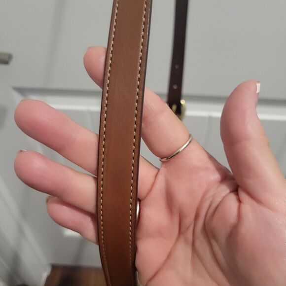 Coach Khaki Op Art Madison Crossbody Bag in KHAKI Swingpack # 41992 - Picture 7 of 16